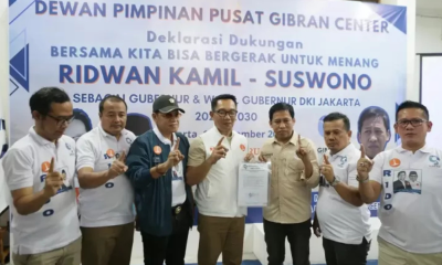 Ridwan Kamil Optimis Menang Pilkada Jakarta Usai Gibran Center Beri Dukungan