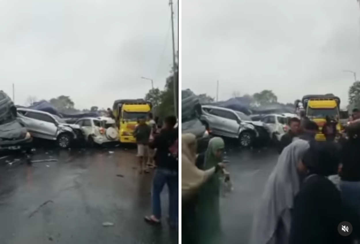 Terjadi Kecelakaan Beruntun di Tol Cipularang KM 92, Libatkan Puluhan Kendaraan