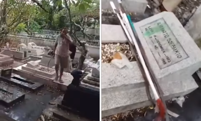 Viral! Remaja di Semarang Kepergok Sembunyikan Sajam di Makam Bergota