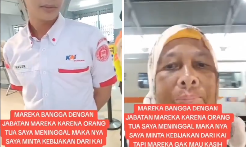 Viral Video, Ibu ibu Marah ke KAI Minta Keberangkatan KA Dipercepat karena Orang Tua Meninggal