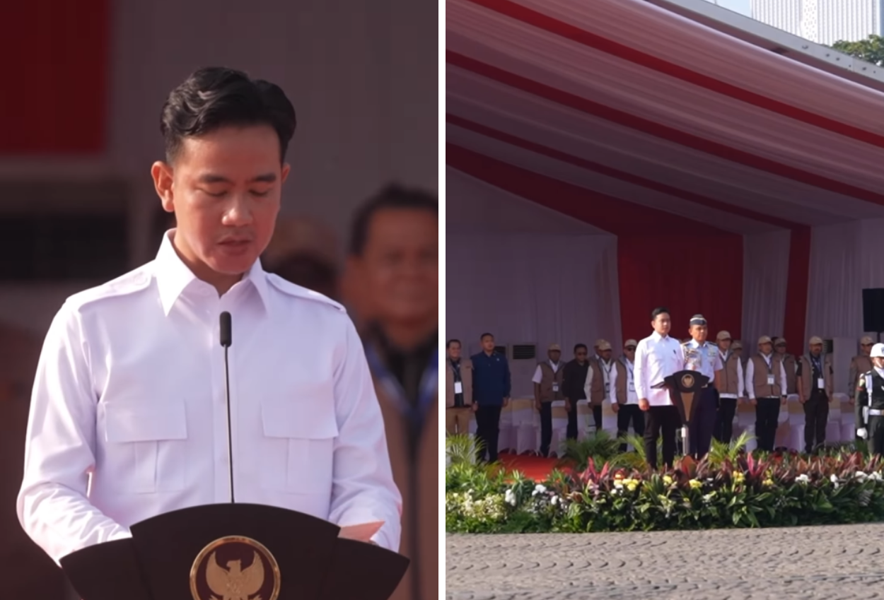 Wapres Gibran Pimpin Apel Kesiapan Pengawasan Pilkada di Monumen Nasional