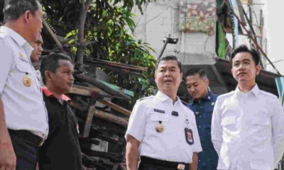 Wapres Gibran Tinjau Langsung Dampak Banjir Rob di Muara Angke