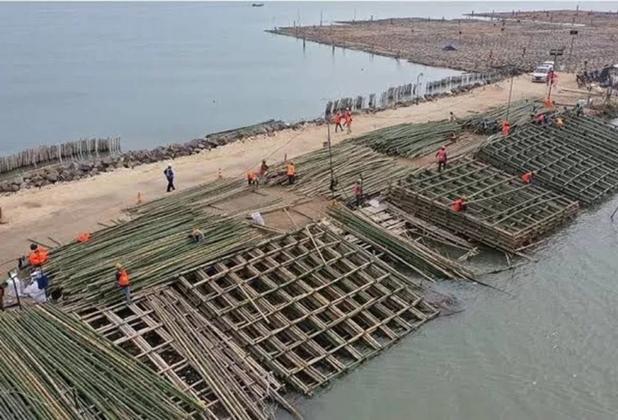 Wow! Pembangunan Tol Demak Semarang Gunakan 10 Juta Bambu, Benarkah Bisa Tahan Lama