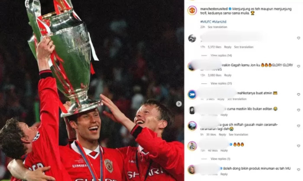 Akun Instagram Manchester United Viral Usai Unggah Foto yang Diduga Sindir Gus Miftah (2)