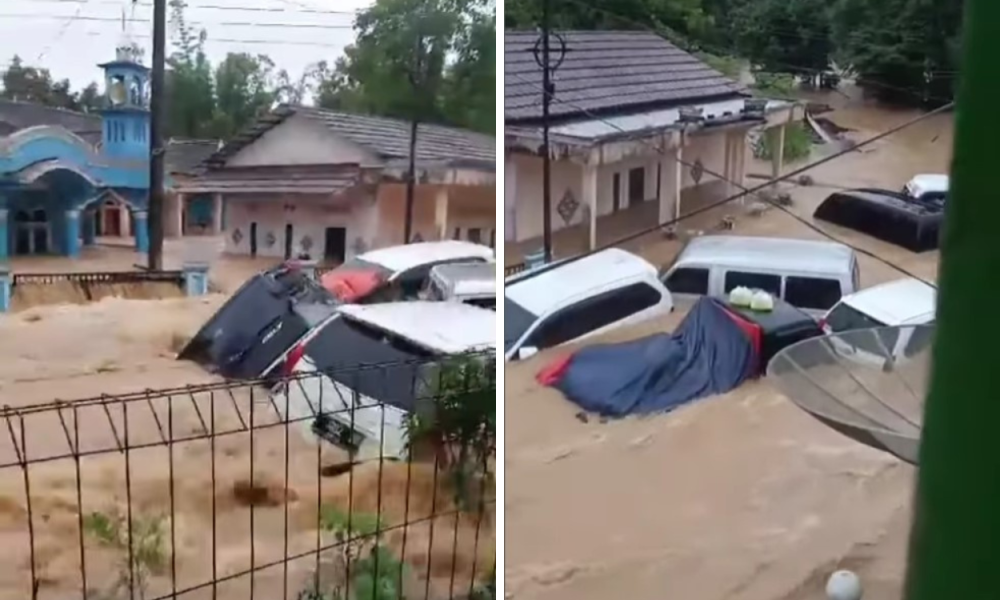 Banjir Bandang Terjang Sukabumi, Sebanyak 6 Mobil Terseret