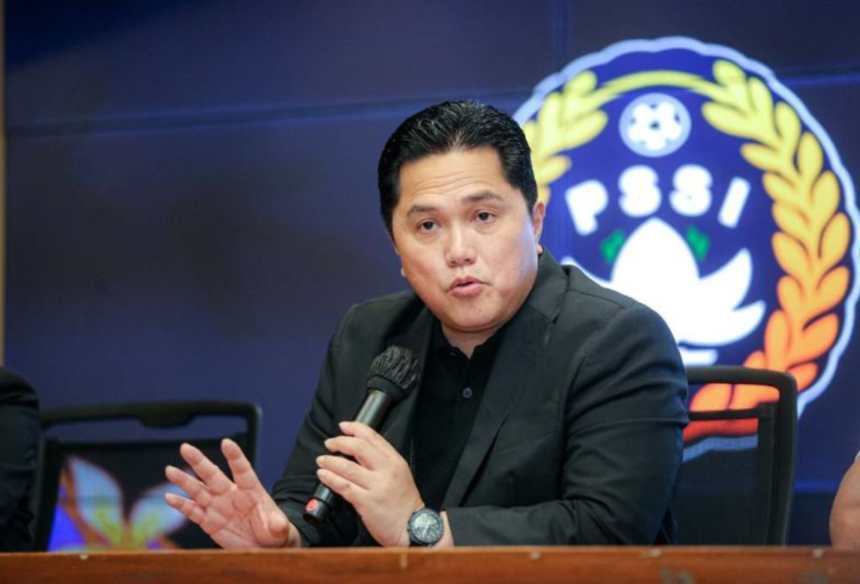 Erick Thohir Resmi Ajukan Timnas Indonesia jadi Tuan Rumah Piala Asia