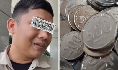 Hendak Tukar Uang Logam 8 kg, Pria