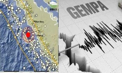 Info BMKG sebut gempa terkini yang guncang barat daya Pariaman (1)