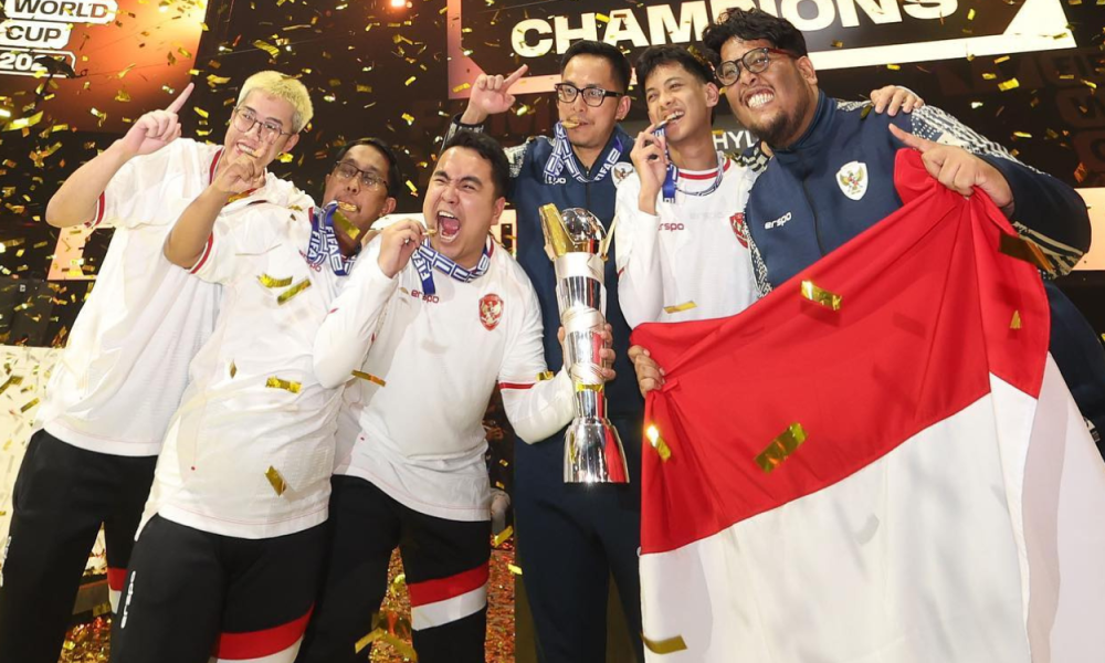 Keren! Timnas Indonesia Juara Dunia FIFAe World Cup