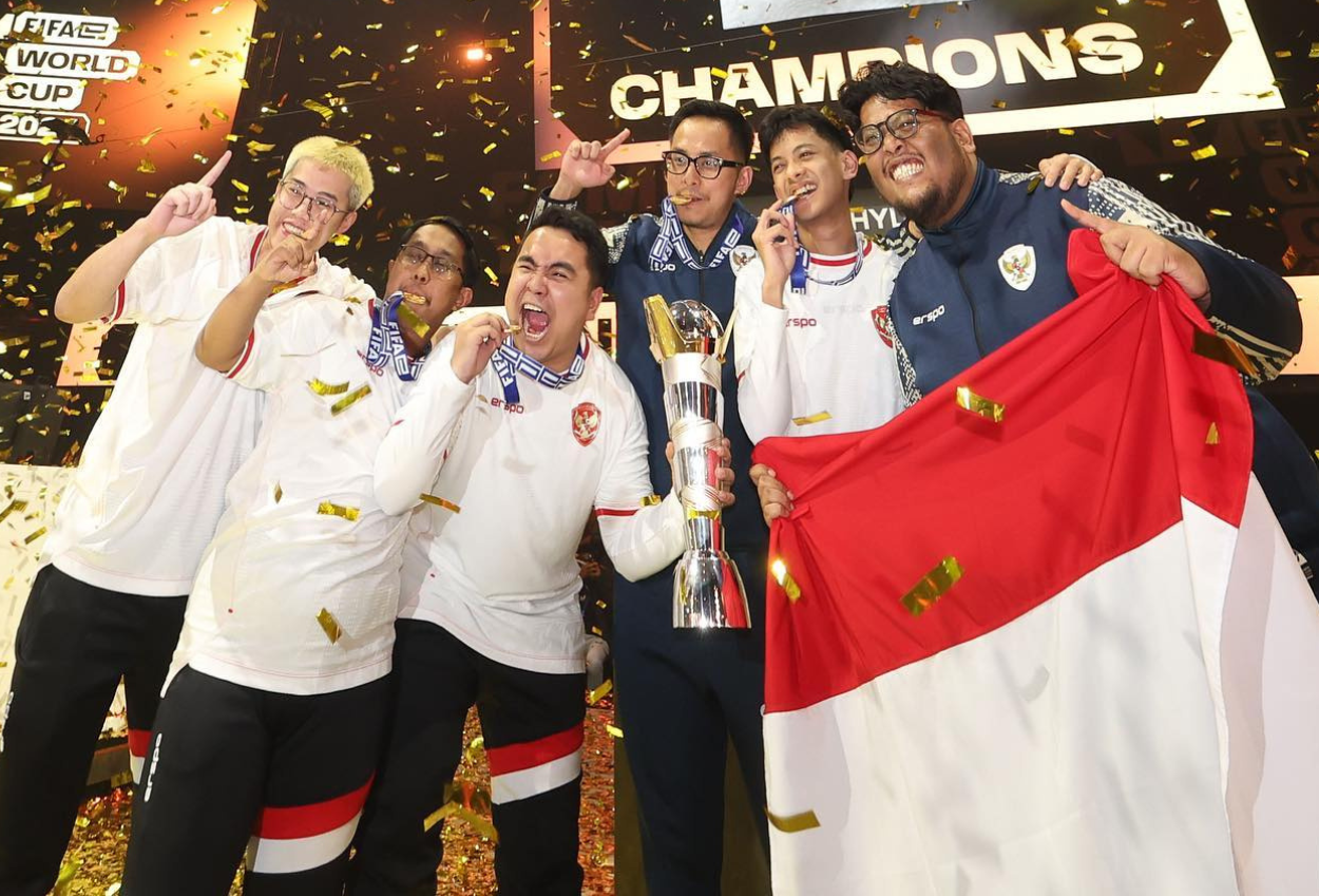Keren! Timnas Indonesia Juara Dunia FIFAe World Cup