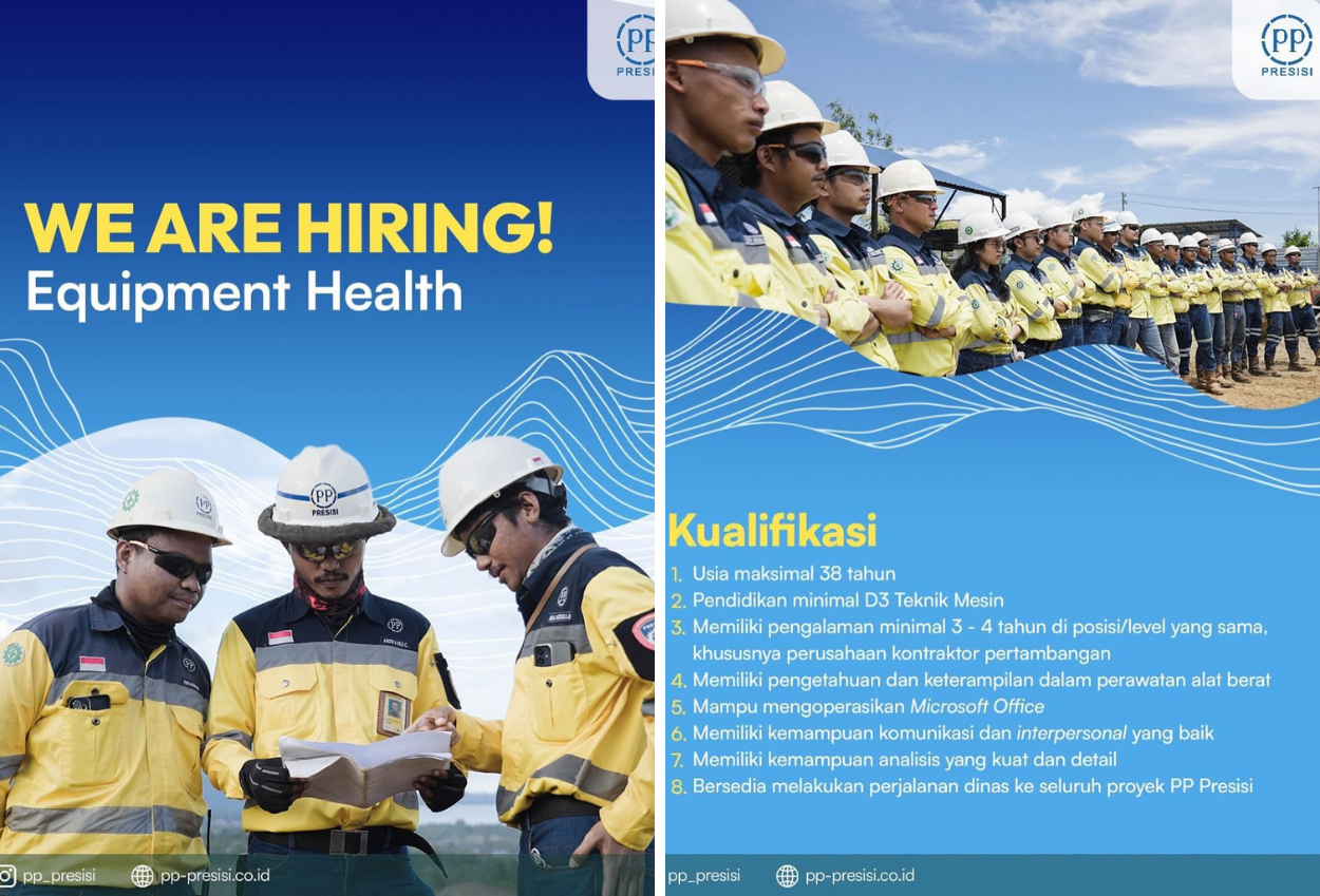 PT Presisi Buka Lowongan Kerja, Simak Kualifikasinya!