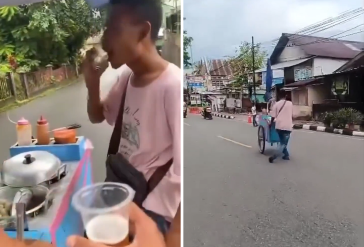 Pedagang Cilok di Ambon Disodori Empat Gelas Miras hingga Sempoyongan Saat Jualan