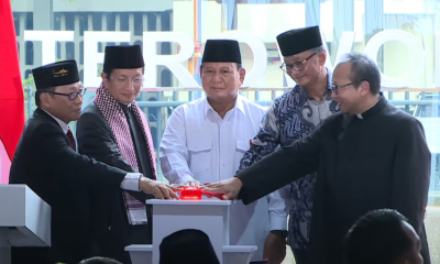 Presiden Prabowo Subianto Resmikan Terowongan Masjid Istiqlal dan Gereja Katedral