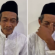 Sambil Menangis, Sunhaji Minta Presiden Prabowo untuk Tolak Pengunduran Diri Gus Miftah