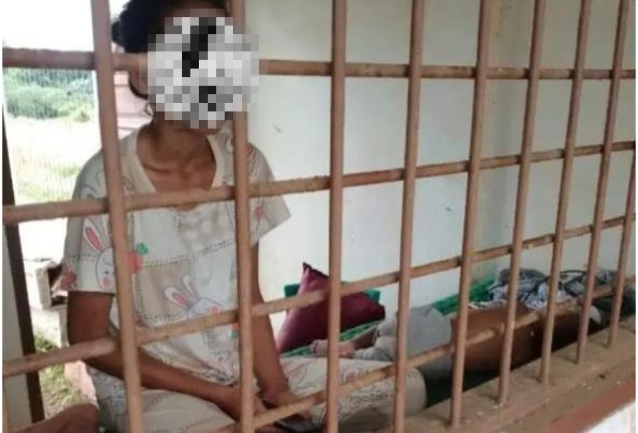 Tuduh Curi Solar, Manajer Perusahaan Kelapa Sawit di Bangka Sekap Ibu dan Bayinya dikandang Anjing