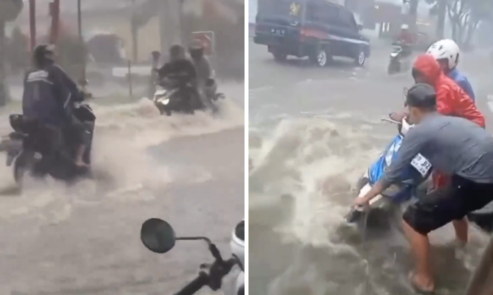 Viral Beredar Video Wonosobo diguyur Hujan Angin hingga Banjir