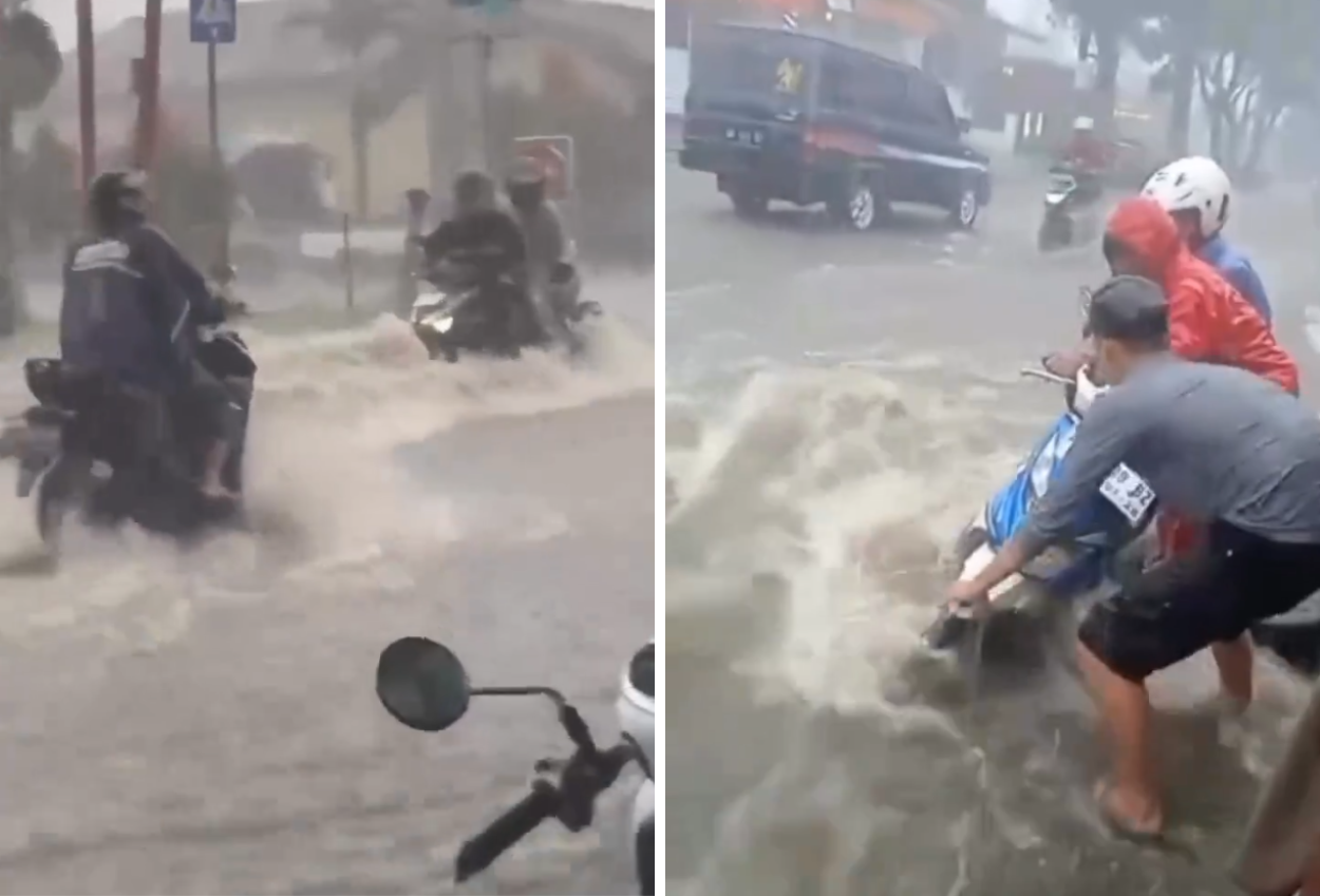 Viral Beredar Video Wonosobo diguyur Hujan Angin hingga Banjir