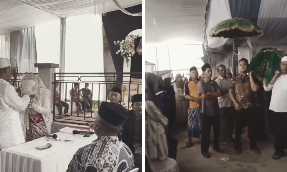 Viral! Pengantin Wanita Meninggal Dunia Usai Ijab Kabul, Janur Kuning Langsung Diubah Jadi Bendera Kuning