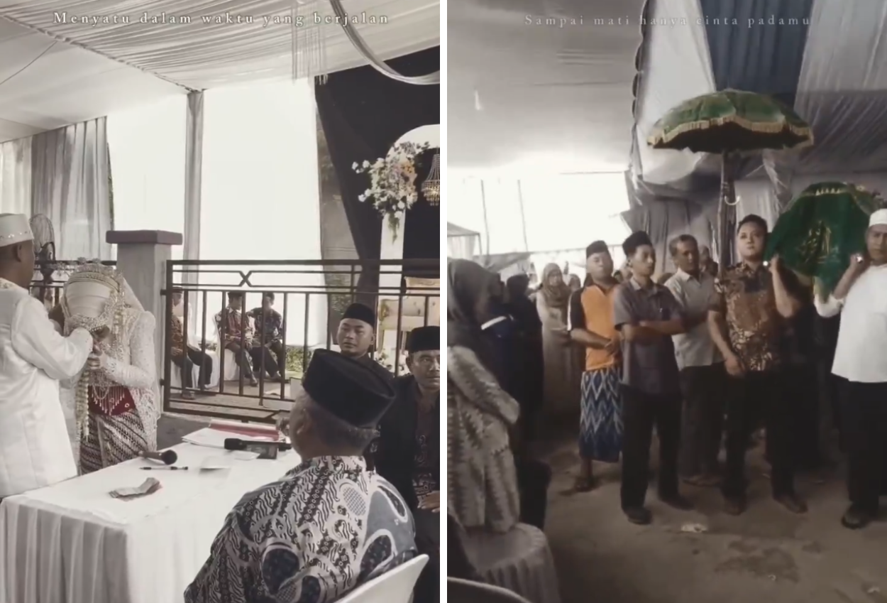 Viral! Pengantin Wanita Meninggal Dunia Usai Ijab Kabul, Janur Kuning Langsung Diubah Jadi Bendera Kuning