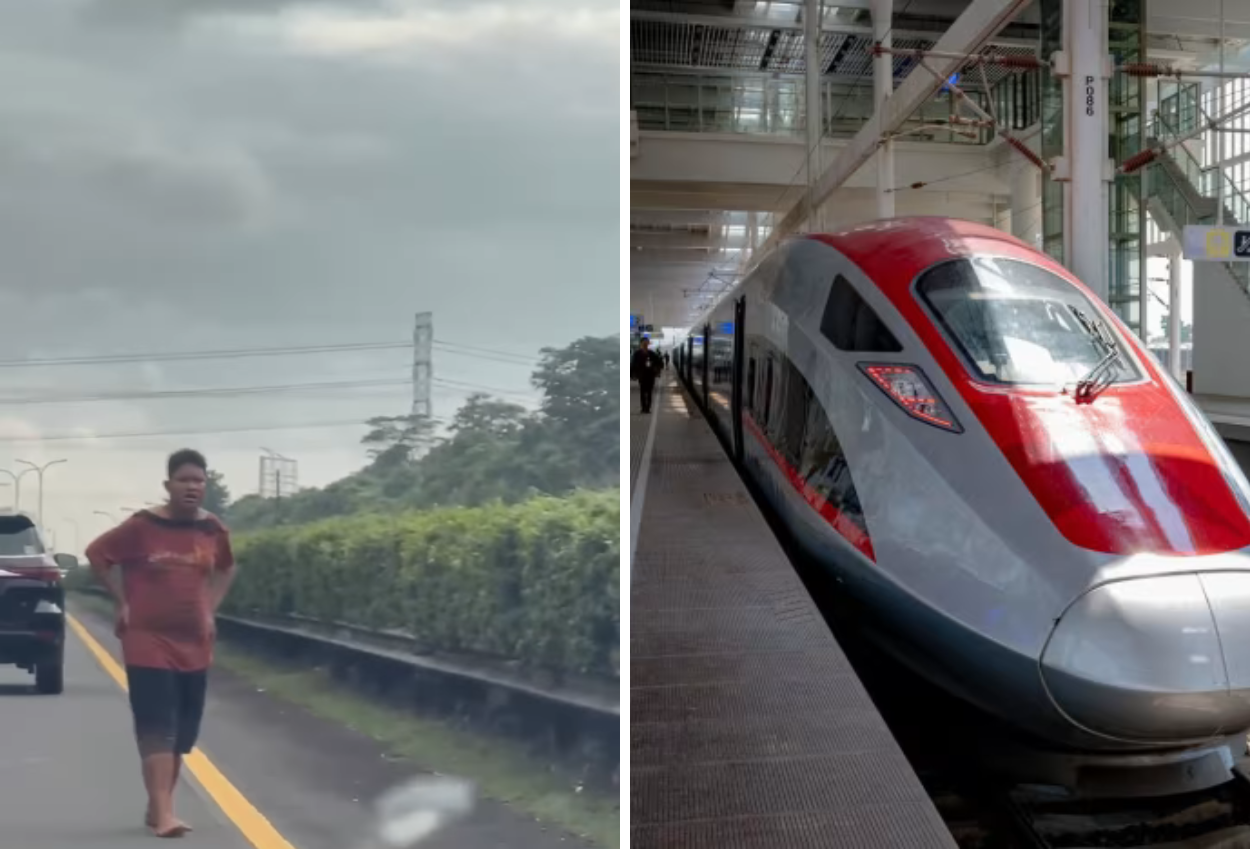 2 Kejadian Berbeda ODGJ Masuk Tol dan Masuk Jalur Kereta Cepat Whoosh Diduga Lewat Saluran Air
