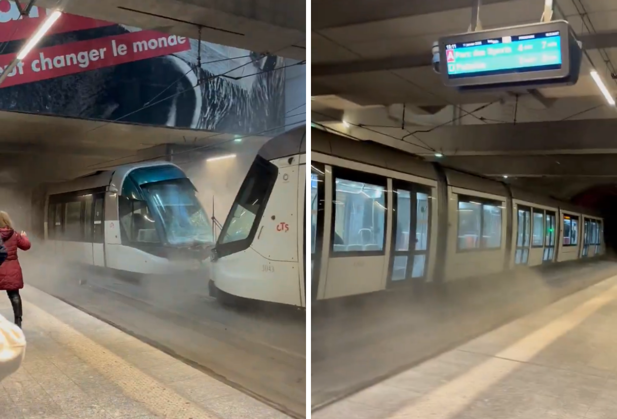 2 Trem Kecelakaan di Strasbourg Prancis, 68 Orang Dikabarkan Terluka