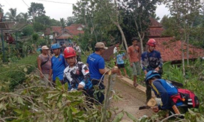 Angin Puting Beliung Terjang Ciamis, Puluhan Rumah Dikabarkan Rusak
