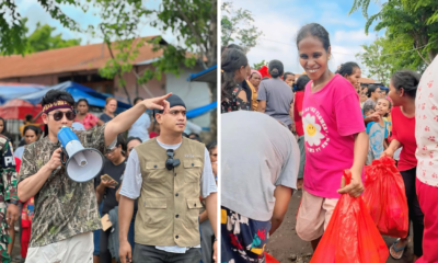 Denny Sumargo Donasikan Seluruh Uang Donasi Agus Salim ke Korban Bencana Alam NTT