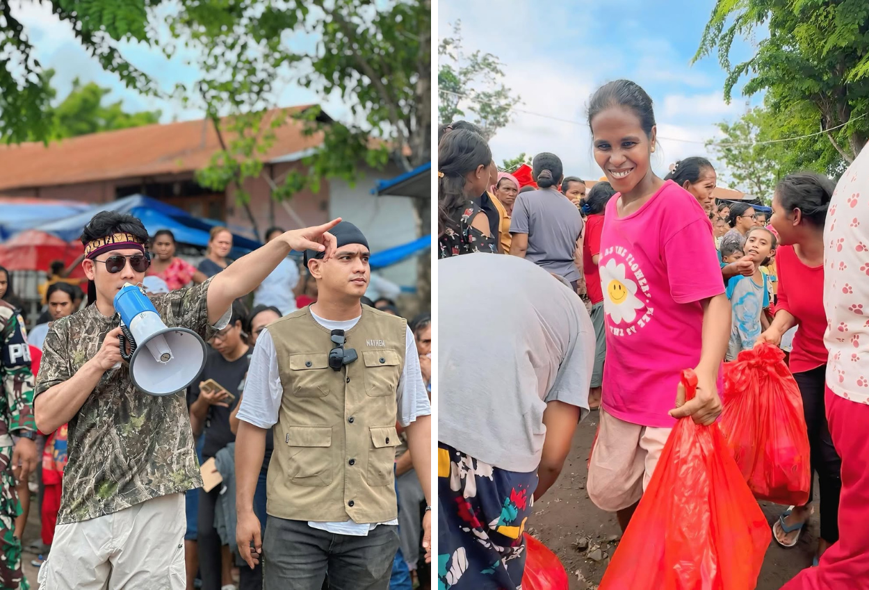 Denny Sumargo Donasikan Seluruh Uang Donasi Agus Salim ke Korban Bencana Alam NTT