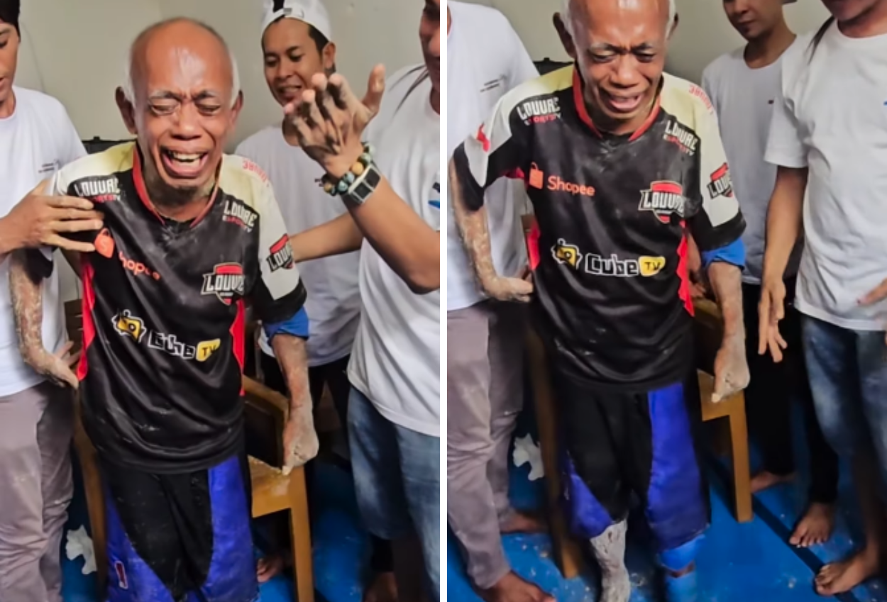 Detik detik Haru Pak Tarno Bisa Jalan Berkat Panji Petualang dan Pengobatan Kang Haris