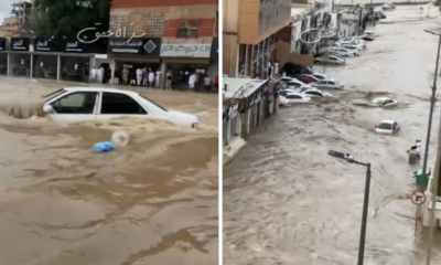 Diguyur Hujan Deras, Makkah dan Madinah Terendam Banjir hingga Sejumlah Mobil Hanyut