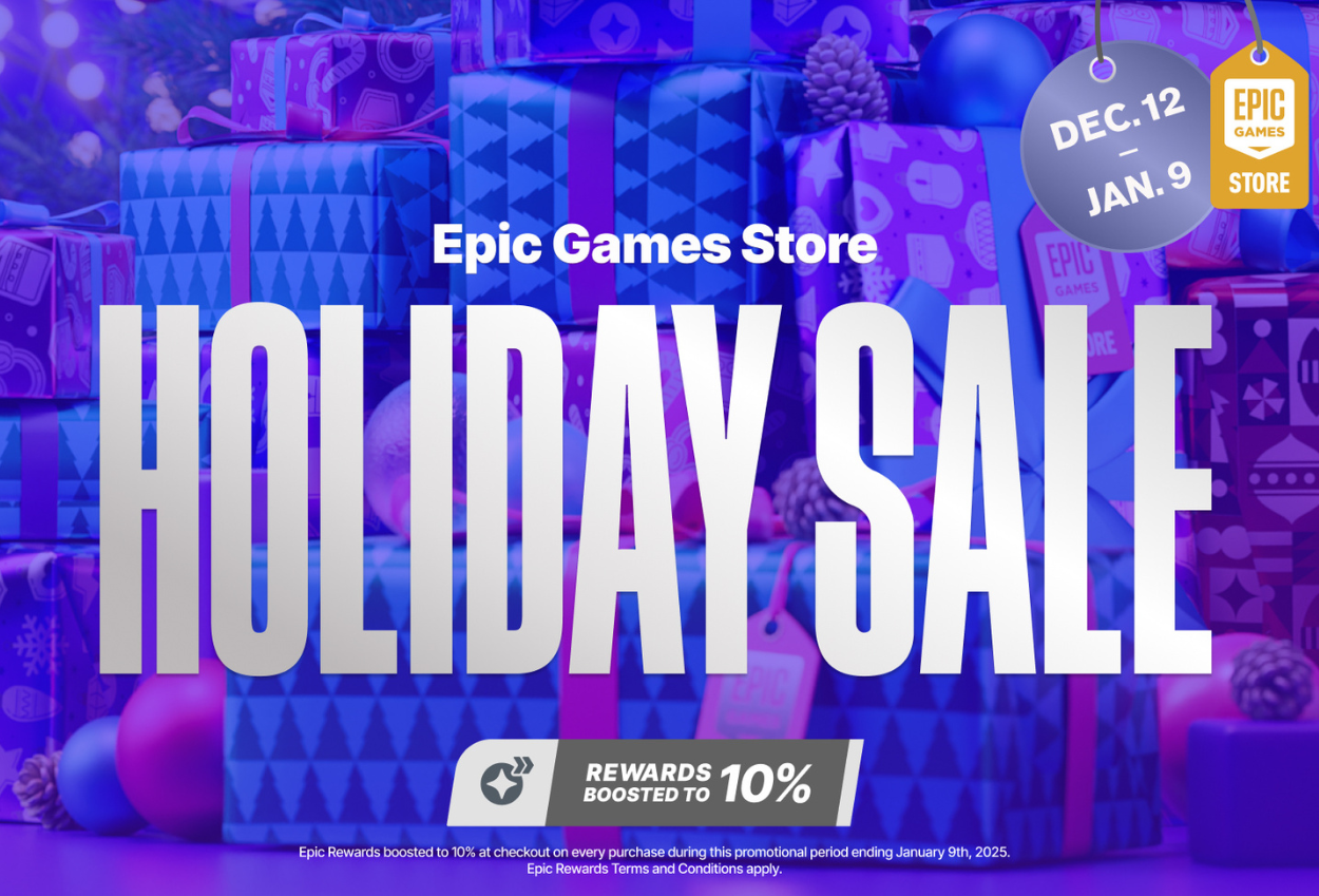Epic Games Holiday Sale 2024 Resmi Digelar, Tawarkan Diskon hingga 90%