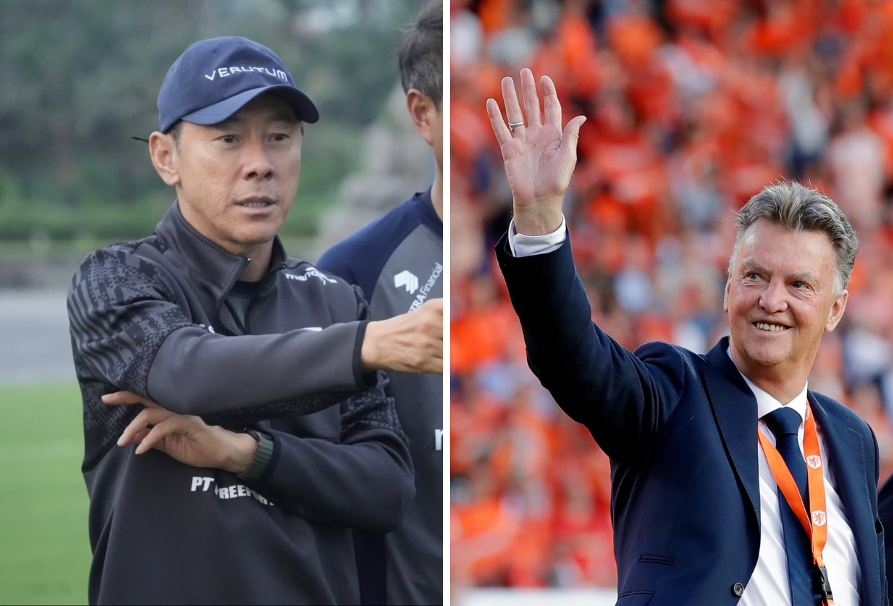 Intip Perbandingan Gaji Shin Tae yong dengan Louis Van Gaal
