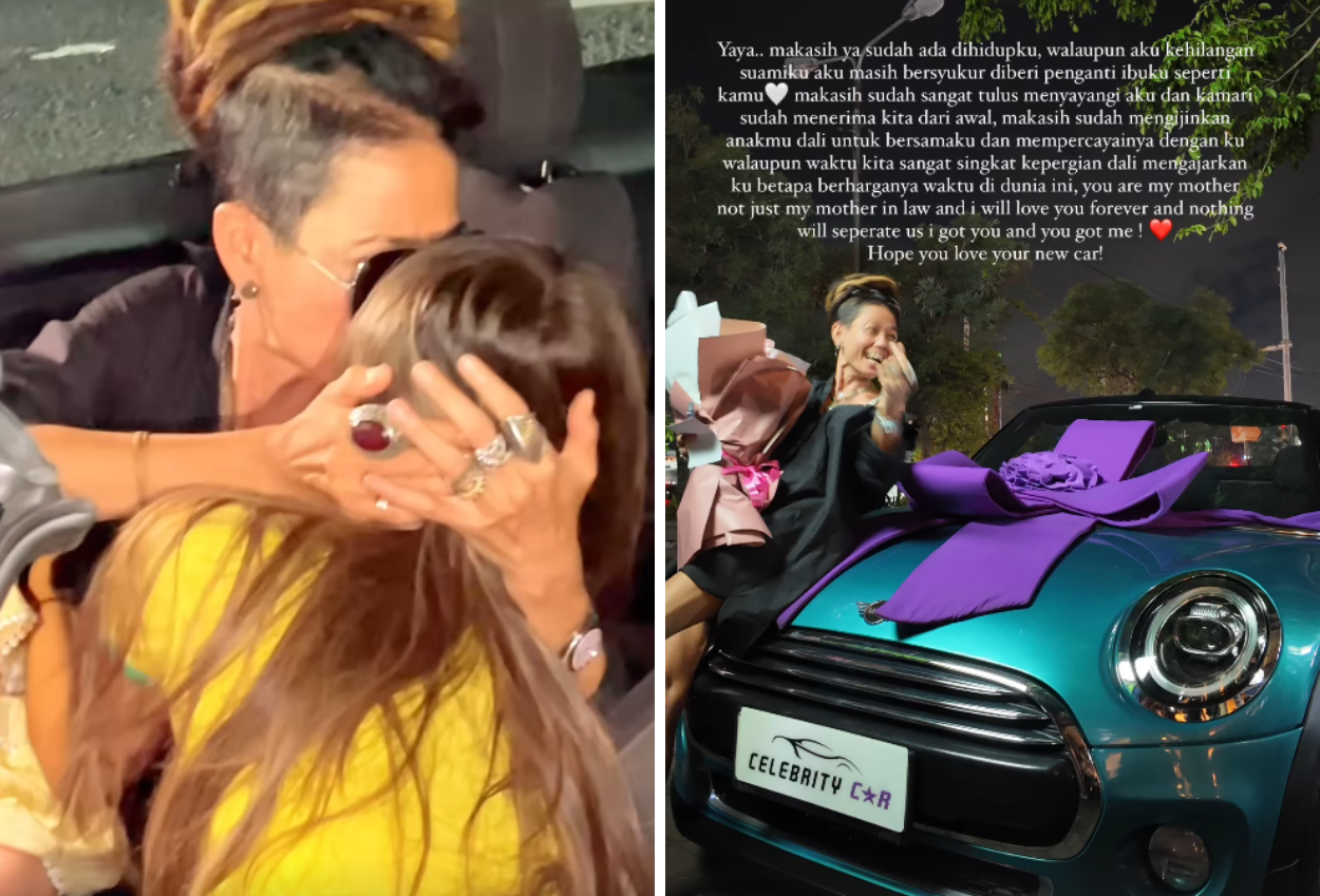 Jennifer Coppen Berikan Mobil Mini Cooper untuk Mertuanya