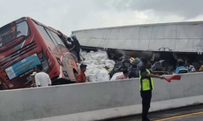 Kecelakaan Maut di Tol Pandaan Malang, Bus Pariwisata Tabrak Truk Gegara Tak Kuat Nanjak