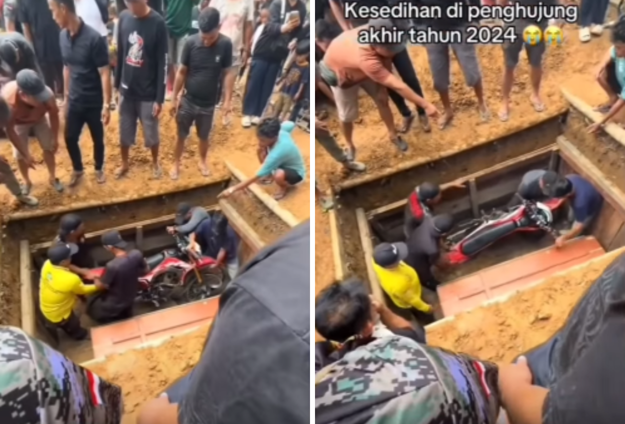 Korban Tabrak Lari di Busang Dimakamkan bersama Motornya, Netizen BPKB sama SIM Jangan Sampai Ketinggalan