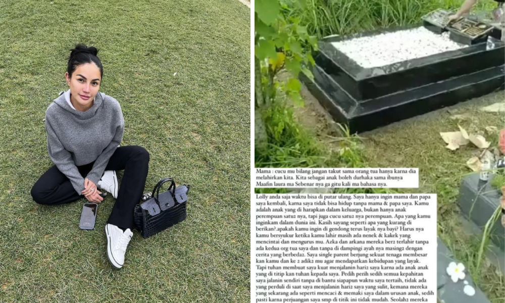 Lolly Singgung Ibu Durhaka, Nikita Mirzani Ziarah dan Curhat ke Makam Ibu Pedih Perih Sedih Semua Kepahitan Saya Jalanin