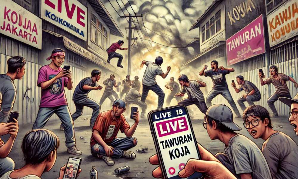 Motif Tawuran di Koja Demi Konten Live di Medsos dan Ingin Jadi Populer