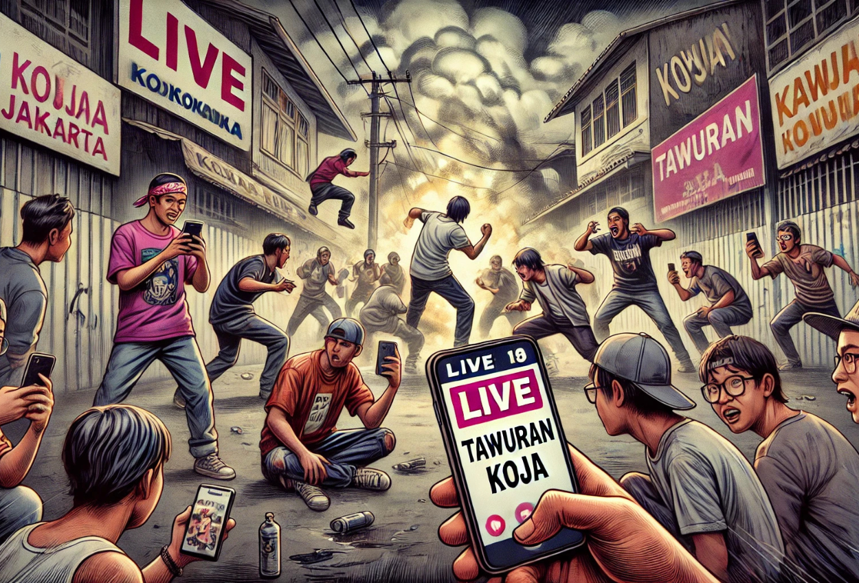 Motif Tawuran di Koja Demi Konten Live di Medsos dan Ingin Jadi Populer
