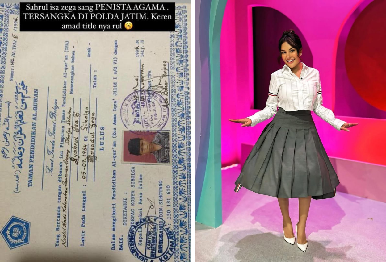 Nikita Mirzani Bagikan Foto yang Diduga Isa Zega Saat Masih Kecil Gunakan Peci