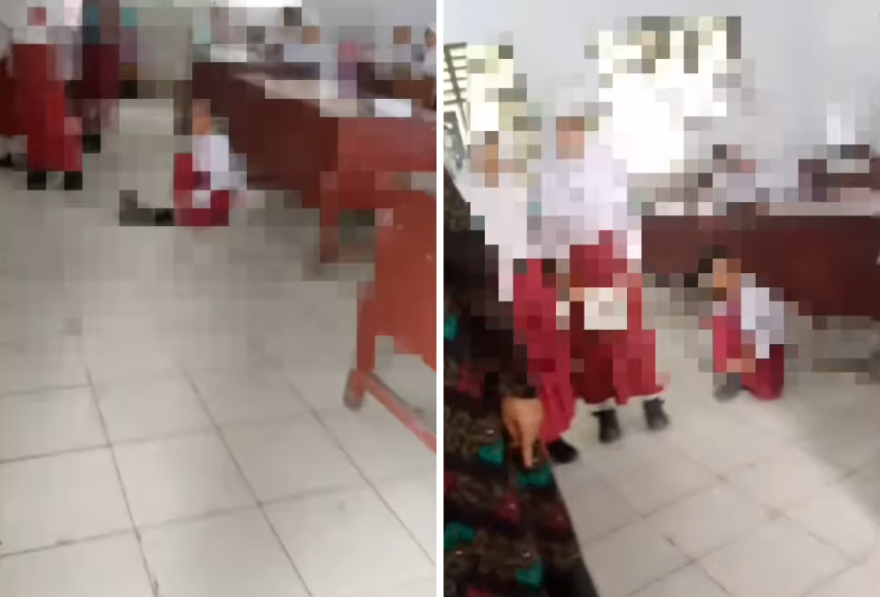 Nunggak Bayar SPP, Siswa di Medan Terekam Video Belajar di Lantai