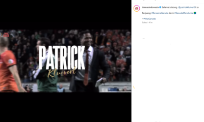 PSSI Rilis Video Patrick Kluivert di Instagram dan Ucapkan Selamat Datang