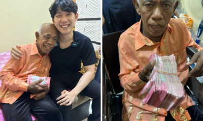 Pak Tarno Menangis Terharu Saat Willie Salim Berikan Uang Rp 50 Juta