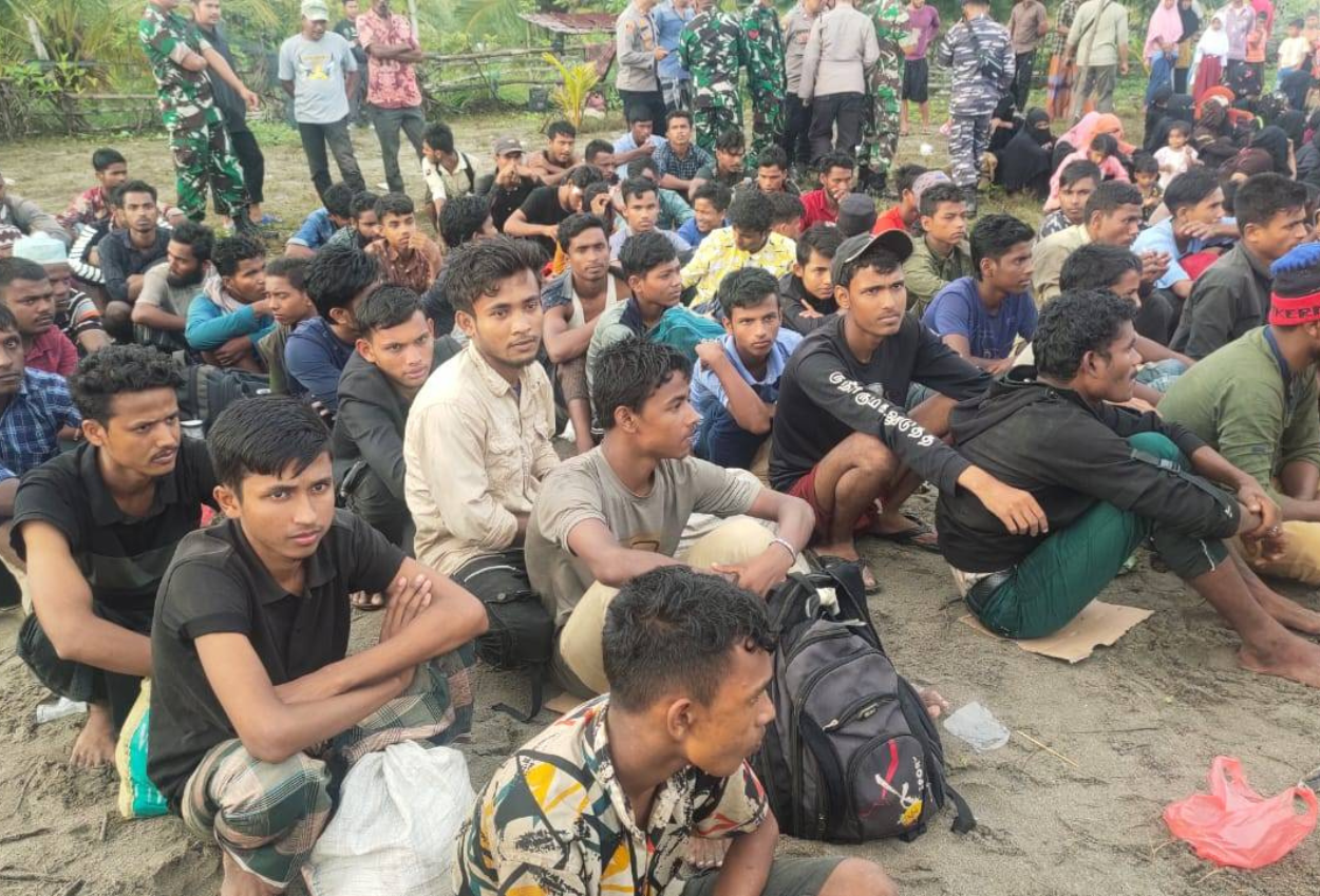 Pengungsi Rohingya di Pekanbaru Terima Santunan Dana Setengah UMP Aceh Setiap Bulan
