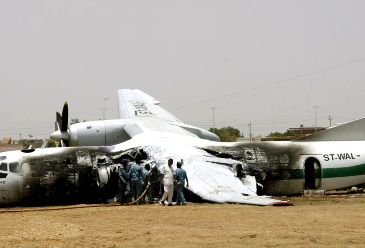 Pesawat Jatuh di Sudan Selatan, 20 Orang Dikabarkan Tewas