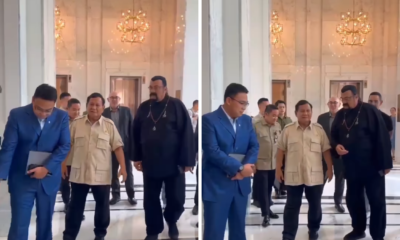 Presiden Prabowo Bertemu Aktor AS Steven Seagal secara Tak Sengaja