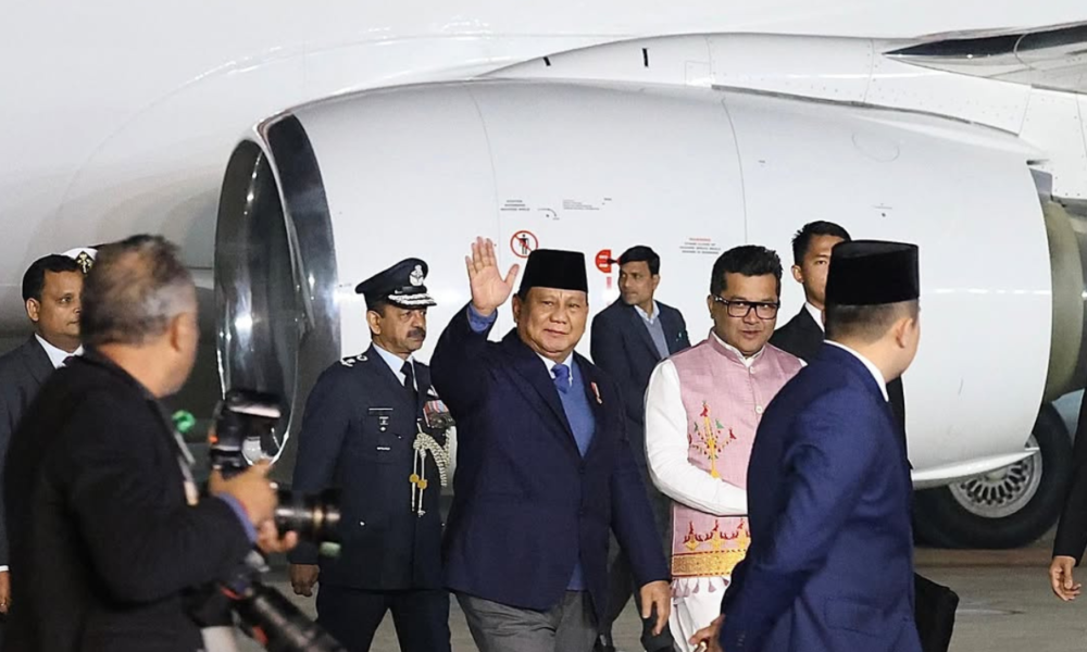 Presiden Prabowo Kunjungi India, Hadiri Hari Republik ke 76 dan Disambut Antusias oleh Mahasiswa Indonesia