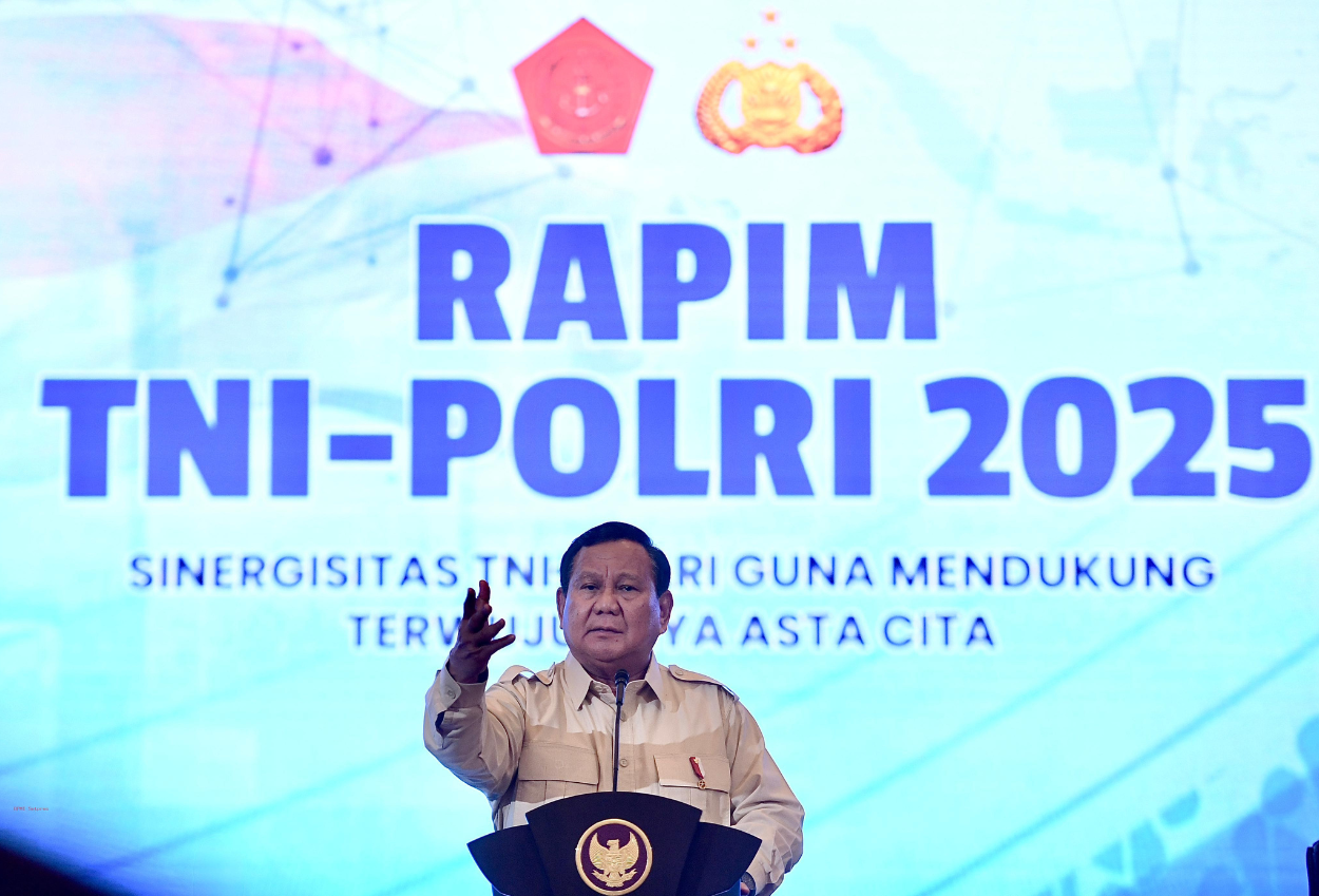 Presiden Prabowo Ungkap Ciri ciri Negara Gagal Bisa Terlihat dari Kinerja TNI Polri