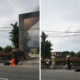 Pria di Sumatra Barat Nekat Bakar Motor Saat Hendak Ditilang Polisi karena Gunakan Knalpot Brong dan Tak Pakai Helm