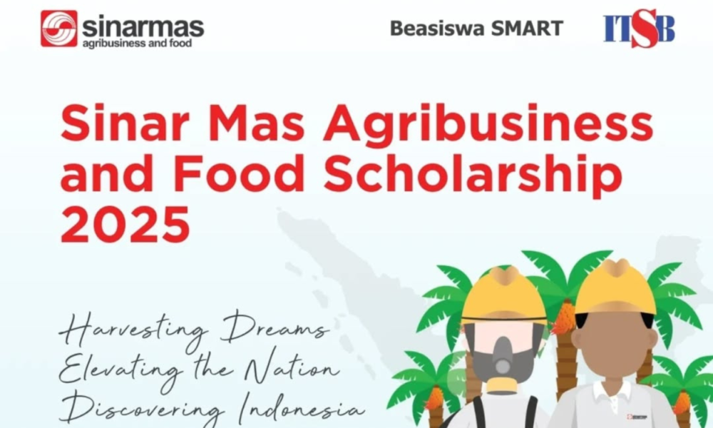 Program Beasiswa Sinar Mas Agribusiness and Food 2025 Telah Dibuka, Simak Syaratnya!