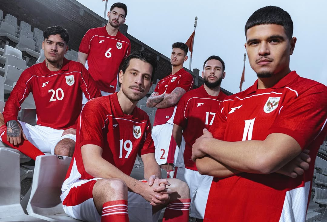 Resmi Dirilis, Jersey Timnas Indonesia Hadir dengan Tema Indonesia Pusaka